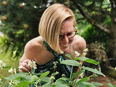 portrait de Marie Aude Le ber, conseillère en aromathérapie